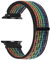 SOiiKE Bracelet Nylon Compatible avec Apple Watch 38mm 40mm 41mm 42mm 44mm 45mm 46mm 49mm Homme Femme, Bracelet Réglable de Sport pour iWatch Series 10/9/8/7/6/5/4/3/2/1/SE Ultra 2/1