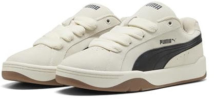 PUMA Unisex Park Lifestyle Easy Sd Sneaker, Warm White Black, 36.5 EU