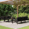 KTHLBRH 7-TLG. Garten-Lounge-Set mit Kissen Aluminium Anthrazit Gartenmöbel-Sets Balkonmöbel-Sets Terrassenmöbel-Sets Outdoor-Möbel-Sets für Terrasse, Garten, Balkon