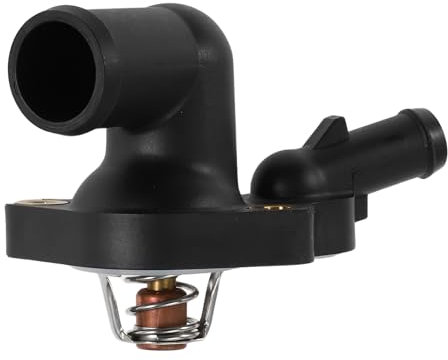 VekAuto Termostato De Coche 1 Pc Para Mini Cooper S 1.6L 2002-2008 Duradero Plástico Negro Ensamblaje De Carcasa De Termostato De Refrigerante De Motor Interno