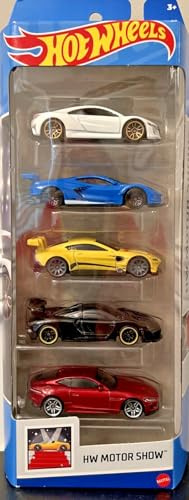 Hot Wheels HW Motor Show 5 Stück