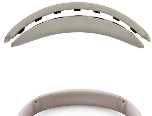 V-MOTA Headband Cushion(Snap Combination) for Bose QuietComfort 35 ii Gaming, QC35 II, QC35, QC45, QC SE Headphones (Sandstone Protein Leather)