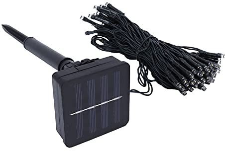 Fafeicy -Schnur Licht 100LED Warmes Licht für Garten Rasendekoration Beleuchtung IP45 Wasserdicht