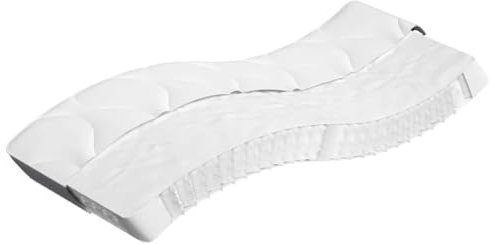 SKM Matratze Taschenfederkern Mittel 70x200 cm,Möbel,Betten & Zubehör,Matratzen,Weiß,12.75KG,372822