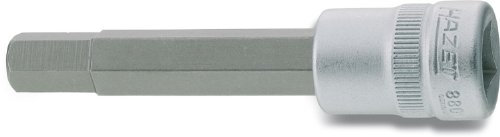 HAZET 8801-5 Hexagon Profile Screwdriver Socket - CVD-Tin Coated