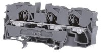WAGO 2010-1301 - TopJob S 3Leiter-Durchgangsklemme 10(16qmm) grau
