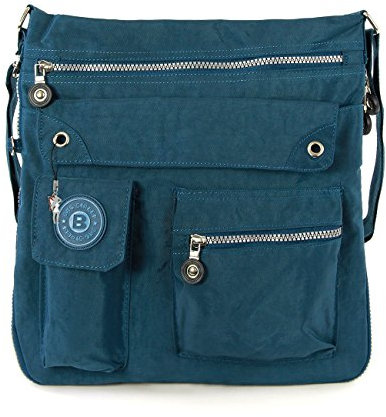 Unbekannt TASCHE SCHULTERTASCHE MESSENGER BAG UMHÄNGETASCHE BLAU
