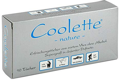 COOLETTE Nature Erfrischungstuch Vlies 10 St