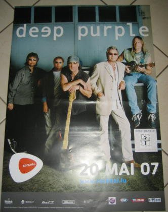 Deep Purple – Tour 2007 – 70 x 100 cm zeigt/Poster