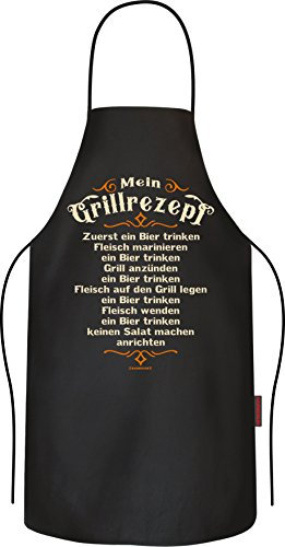 RAHMENLOS Original BBQ-Grillschürze Kochschürze: Mein Grillrezept
