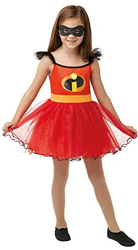 Rubie's- Pixar Robe Tutu Disney Incredibles 2 pour Enfant, Filles, 640876L, Multicolore, L