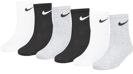 NIKE Unisex Kinder Colorful Pack Crew Socken (1er Pack)