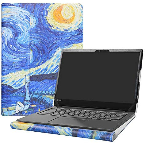 Alapmk Diseñado Especialmente La Funda Protectora para 14 Lenovo Chromebook S330/ThinkPad E14/ThinkBook 14/ideapad S340 14 S340-14API & Acer Chromebook 314 C933 CB314-1H Laptop,Starry Night