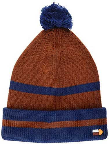 Barts Herren Orbec Beanie Baskenmütze, Orange (Rust 0011), One Size (Herstellergröße: Uni)