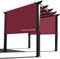 Alion Home Copri pergola impermeabili – Pergola di ricambio – Tettuccio di ricambio universale per pergola (46 'L x 9 'W, rosso bordeaux