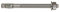 Fischer Bolzenanker FAZ II 10/30 nicht rostender Stahl R rostfrei (A4), 501407-1, VPE 1 Stück
