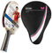 Butterfly® Timo Boll Platin Tischtennisschläger | Tischtennis Racket Bat TT Profi Wettkampfschläger für fortgeschrittene Spieler | ITTF zertifizierter Pan Asia Belag | anatomische Griffform