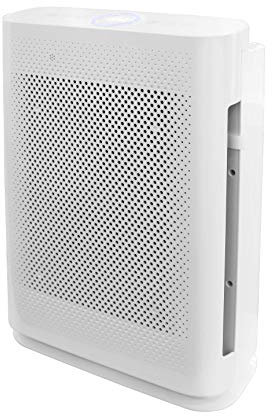 Melchioni Family | Purificatore Aria HIMALAYA Smart con Wi-Fi, Filtro HEPA H11, Elimina Odori, Allergeni, Virus, Batteri e Germi, con Lampada UV, Ionizzatore, Motore DC Brushless