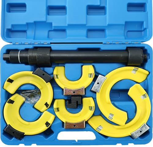 Acymner Interchangeable Fork Strut Macpherson Spring Compressor Kit Universal Coil Extractor Tool Set