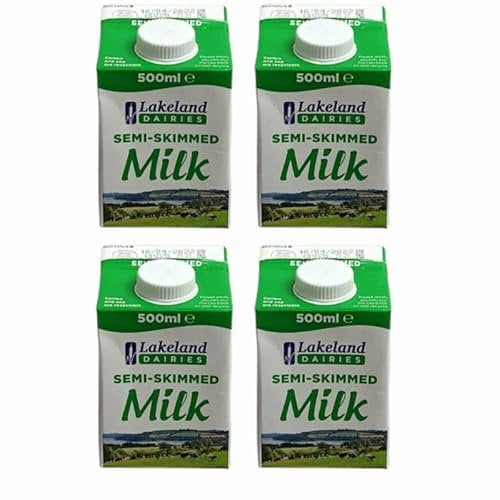 4 x 500ml UHT Semi-Skimmed Milk