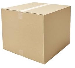 eurokraft | basic | Wellpapp-Faltkarton | Länge 500-599 mm | LxBxH 550 x 500 x 400 mm | 2-wellig | VE 5 Stk