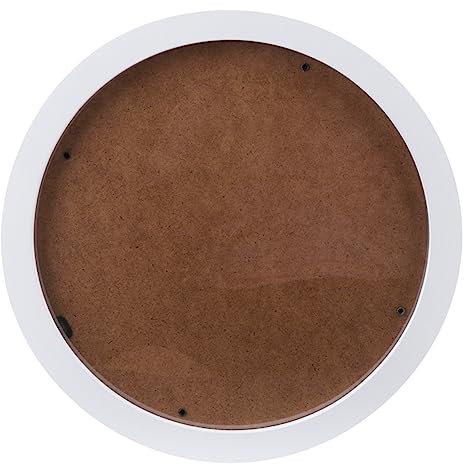 OUNONA Moderner Runder Bilderrahmen Aus Holz Fotorahmen Für Die 20 3 Cm Home-office-