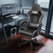 OneGame Silla Gaming, Silla ergonómica de Ordenador Gamer Adulto, Sillas Oficina Giratoria Estilo Racing, Respaldo Alto Ajustable con Soporte Lumbar, Negro