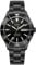 TEINTOP I&W Automatik Uhr zum Tauchen Herren 30bar wasserdichte Uhren Japanische Bewegung Armbanduhren (Schwarz)