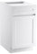 VEVOR White Shaker Base Cabinet with Drawer, 18-Inch Unassembled Drawer Base Cabinet, 18 W x 24 D x 34.5 H Ready to Assemble Cabinet with Soft-Close Door and Adjustable Shelf, for Home Office