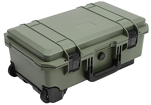 DQSPDBD Protective Roller Camera Case, IP67 Water-Resistant Hard Case for Camera Gear and Equipment Transport