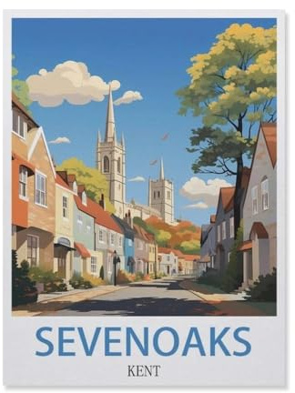 Sevenoaks Kent，Jigsaws Puzzles 1000 Pieces Classic Jigsaws Educational Games Toys，Best Gift for Adults and Kids（26x38cm）-FI90