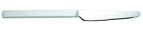 Alessi 4180/6 Dry Coltello da Frutta in Acciaio Lucido con Manico Satinato, Set da 6