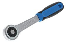 GEDORE Zahnradknarre, für 1/4 Zoll, 6,3 mm Antrieb, 18degree Rückschwenkwinkel, mit Durchsteckvierkant, 2K-Griff, 2093 Z-94