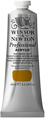 Winsor & Newton 60 ml Professional Acrylic Colour - Raw Umber Light