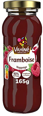 Vahiné Vahiné nappage framboise 155 g - Le pot de 155g