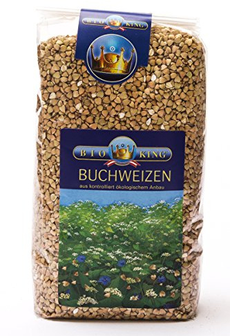 BioKing 4x 750g Bio BUCHWEIZEN, ganz (EUR 7,35 / Pkg.)