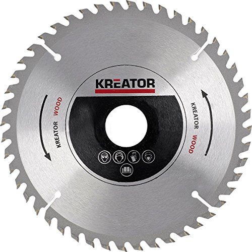 Kreator Lama per seghe circolari taglio legno Ø250mm 48 denti acciaio KRT021301