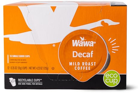 Wawa Coffee Single serve cups for Keurig K-Cup Brewers (Decaf) by WAWA