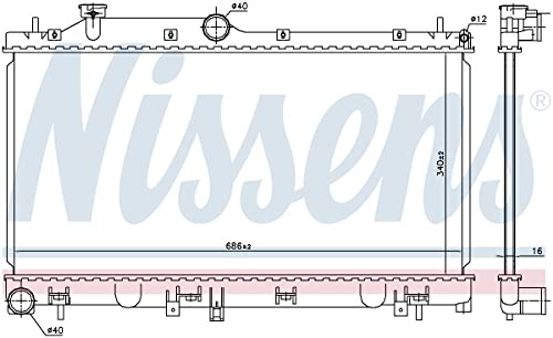 Nissens Radiator - 67724