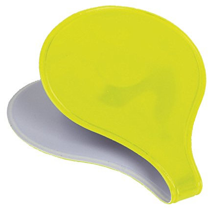 M-Wave Reflex-Magnetklammer, gelb