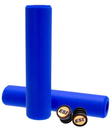 ESI Grips Extra Chunky Silicone Mountain Bike Grips Blue