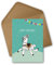 dabelino Lama/Alpaka Karte: Happy Birthday (Geburtstagskarte mit Umschlag, Recycling-Papier)