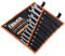 Finder BS192183D Combination Wrench Set, Open and Box End Metric Spanner Set, 8mm-24mm, Set of 10pcs (Mirror Finish)
