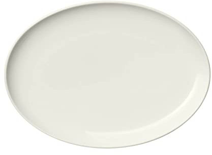 Iittala 1028198 Essence Teller 25cm oval Porzellan weiß