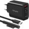 Cargador USB C 65W, Enchufe USB Cargador Tipo c Carga Rapida Cargador Doble USB Cargadores Portatiles para Surface Pro 3/4/5/6/7/8/X, Surface Go, Surface Laptop Surface Book