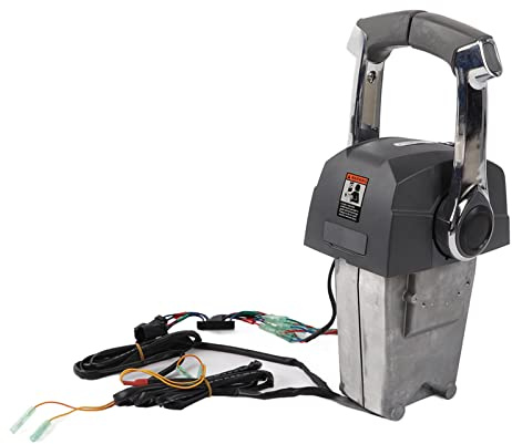 Control de Palanca Doble, Control Remoto del Acelerador Conveniente Fácil Operación Larga Vida útil 5006184 para Motor de Barco