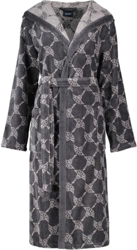 Joop! Bademäntel Damen Kapuze Cornflower 1646 anthrazit - 77 XL