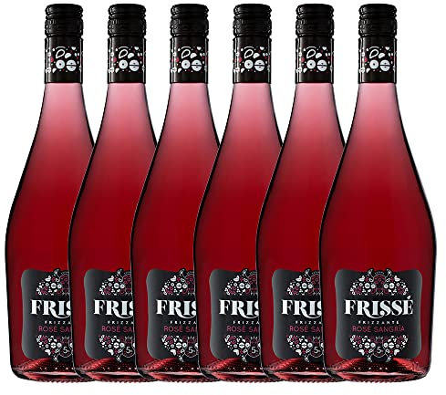Frissé Frissé Rosado - 6 botellas x 750 ml - Total:4500ml,1 item