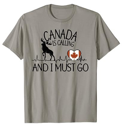 Kanada ruft und ich muss los - lustiges Kanada T-Shirt