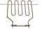 JCSPARES® - Resistenza 295 x 245 mm per bistecchiera 1900 Watt compatibile con De Longhi